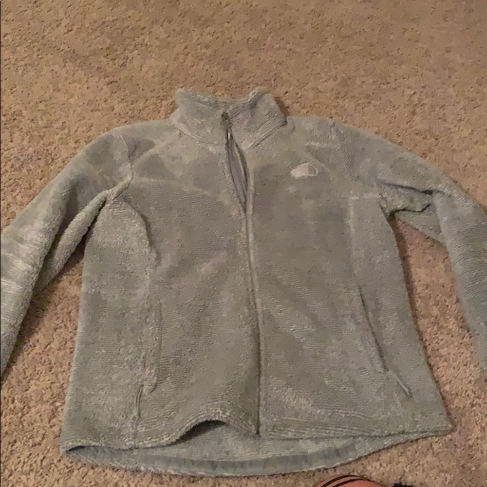 Grey North Face jacket